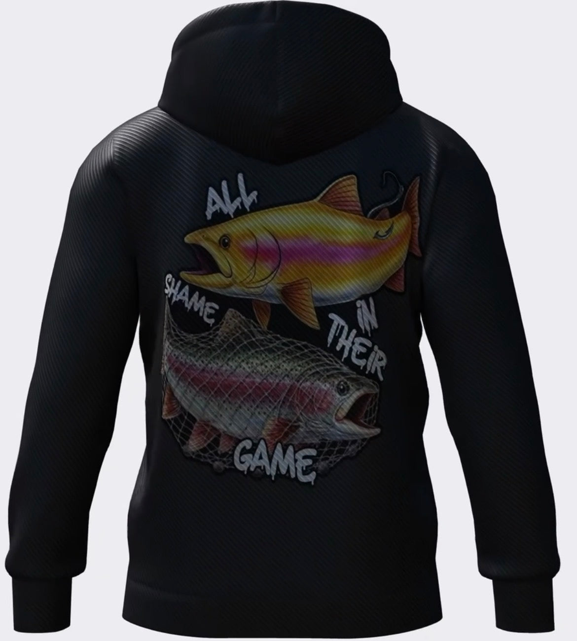 "ALL SHAME IN THEIR GAME" SNAGGER AND POACHERS X MAGIC FISH WATER COLLAB!!! (PRE-ORDER)